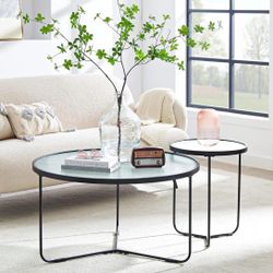 Glass Top Coffee Table (2 size see my description )