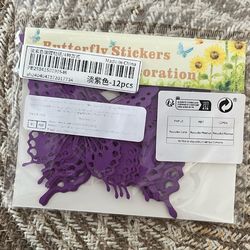 Butterfly theme “stickers”