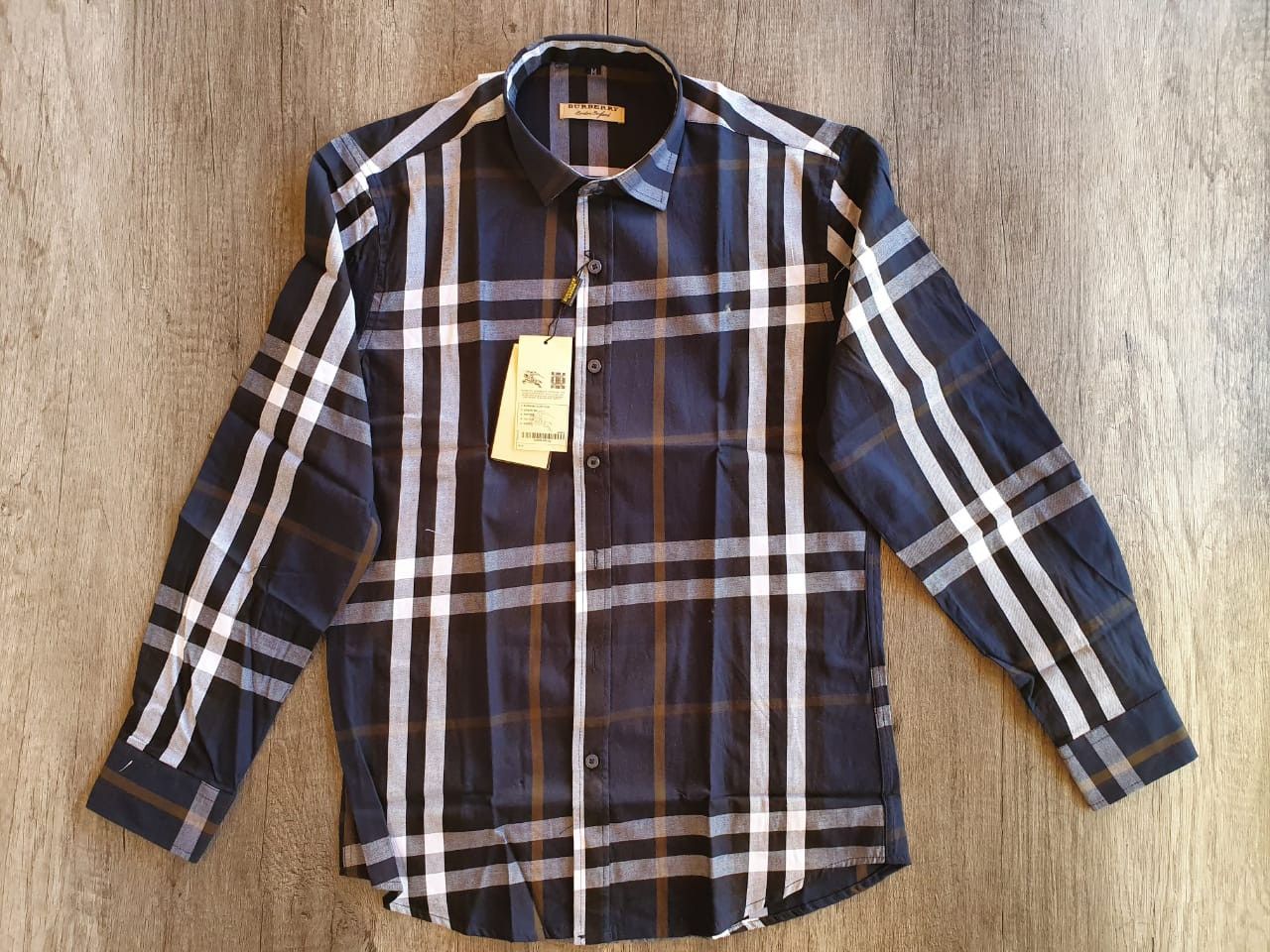 New mens Burberry dress shirt