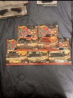 2019 Hot Wheels Premium Car Culture Japan Historics 3 Complete JH3 Set of 5