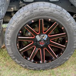 Toyota Tundra Tires (5 Holes)  Four Tires 