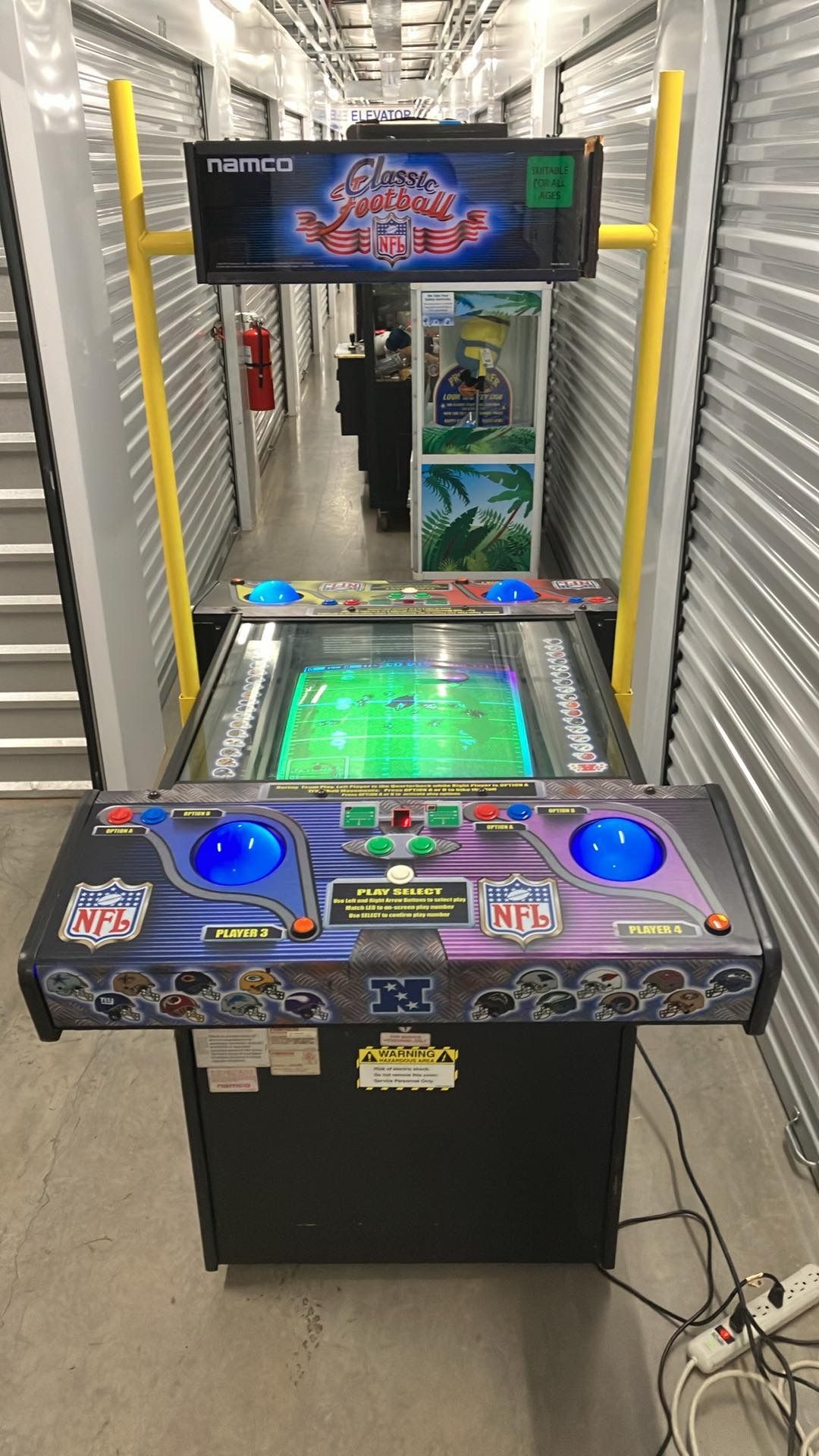 Classic Football NFL NAMCO Video Arcade Game Machine! Great Christmas Gift! 🎁🎅🎄