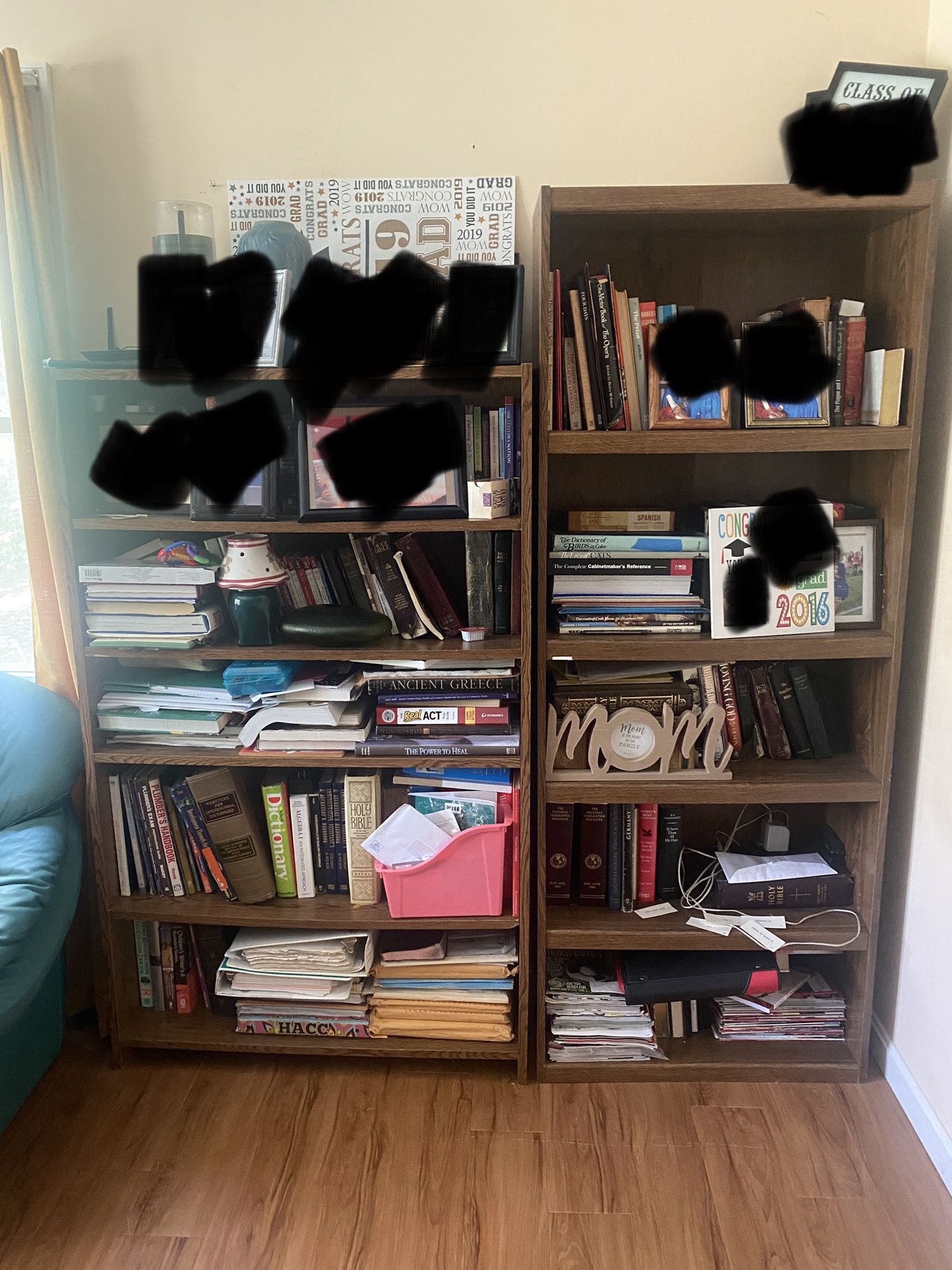 Bookshelves