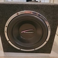 Audiobahn 10" Subwoofer - Enclosed And Ready To Go