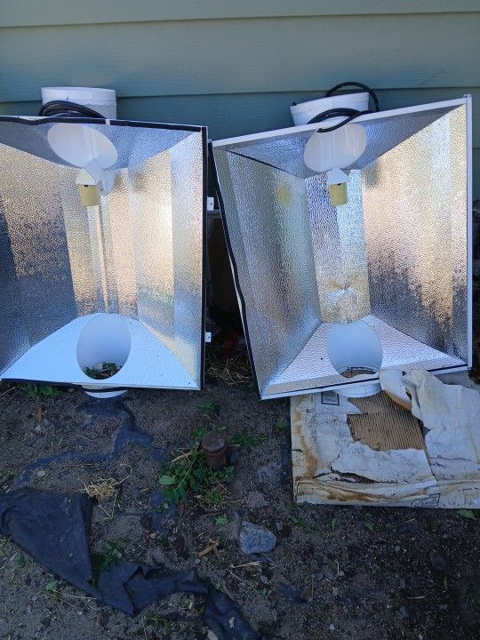 Set Of 2 Grow Lights