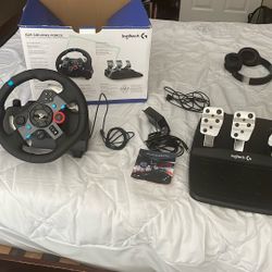 Logitech G29 driving force steering wheel
