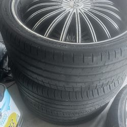 20” Tires And Rims  