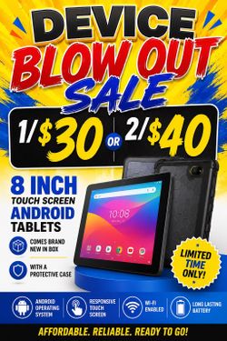 Tablets for sale