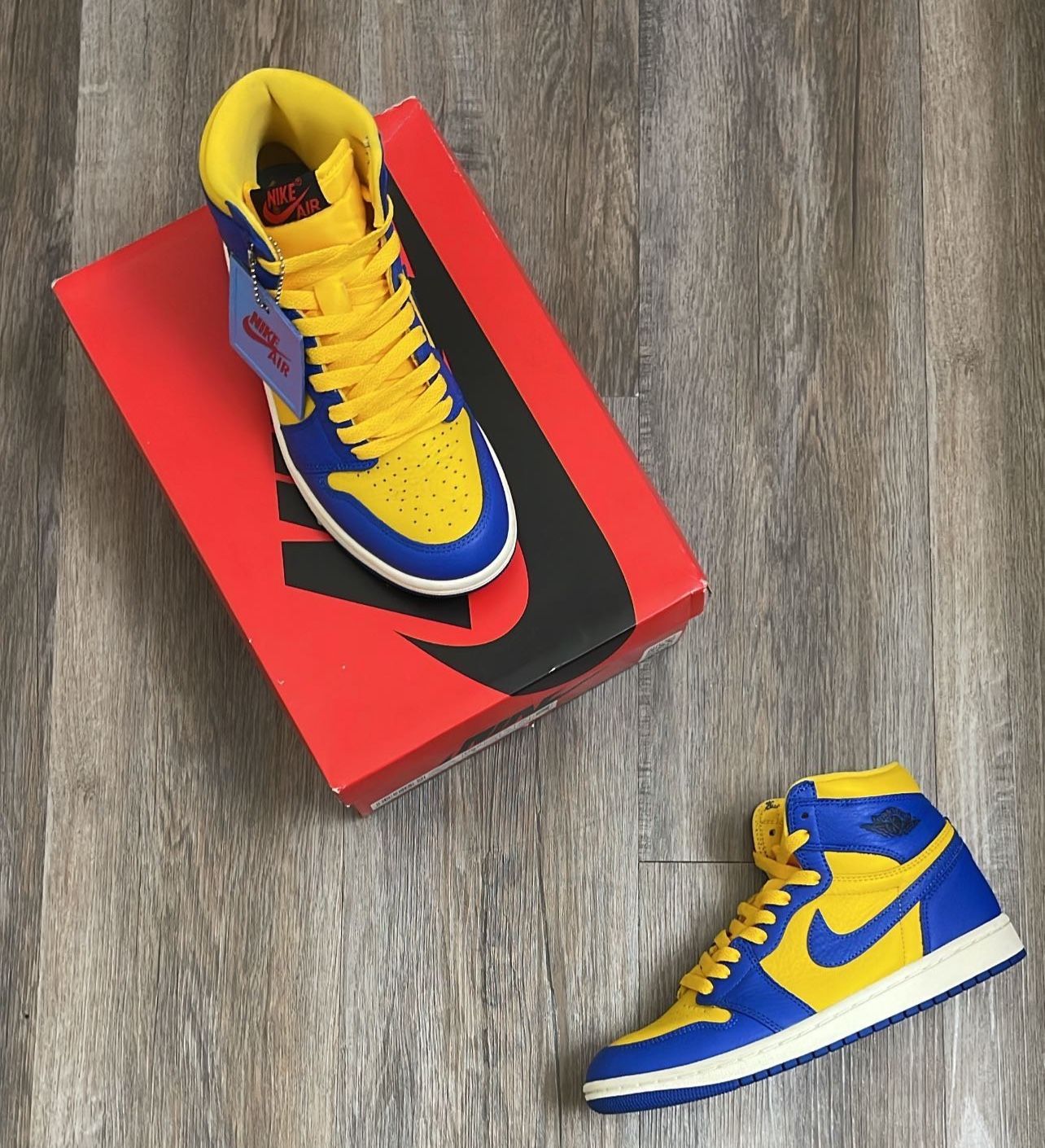 Jordan 1 ‘Reverse Laney’ 