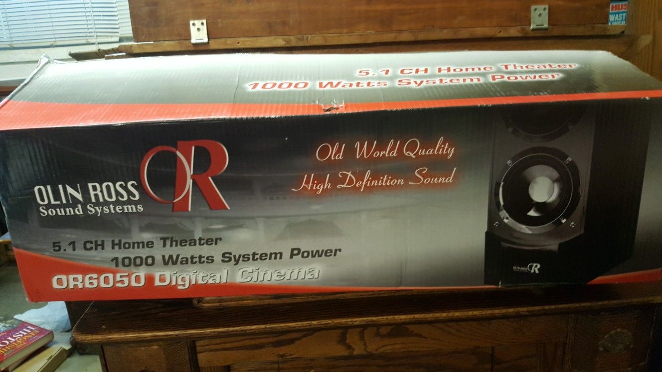 Olin Ross CH Home 1000w Theatre System