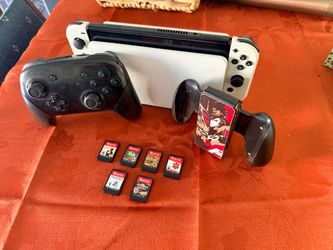 Complete Switch  1 OLED with 6 games