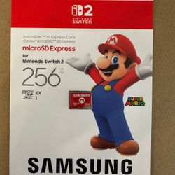 Brand New 256 Gb Micro SD Card For The Switch 2