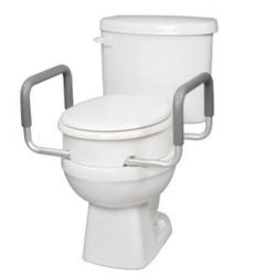 Carex Health Brands B31700 Toilet Seat Elevator Warms Standard