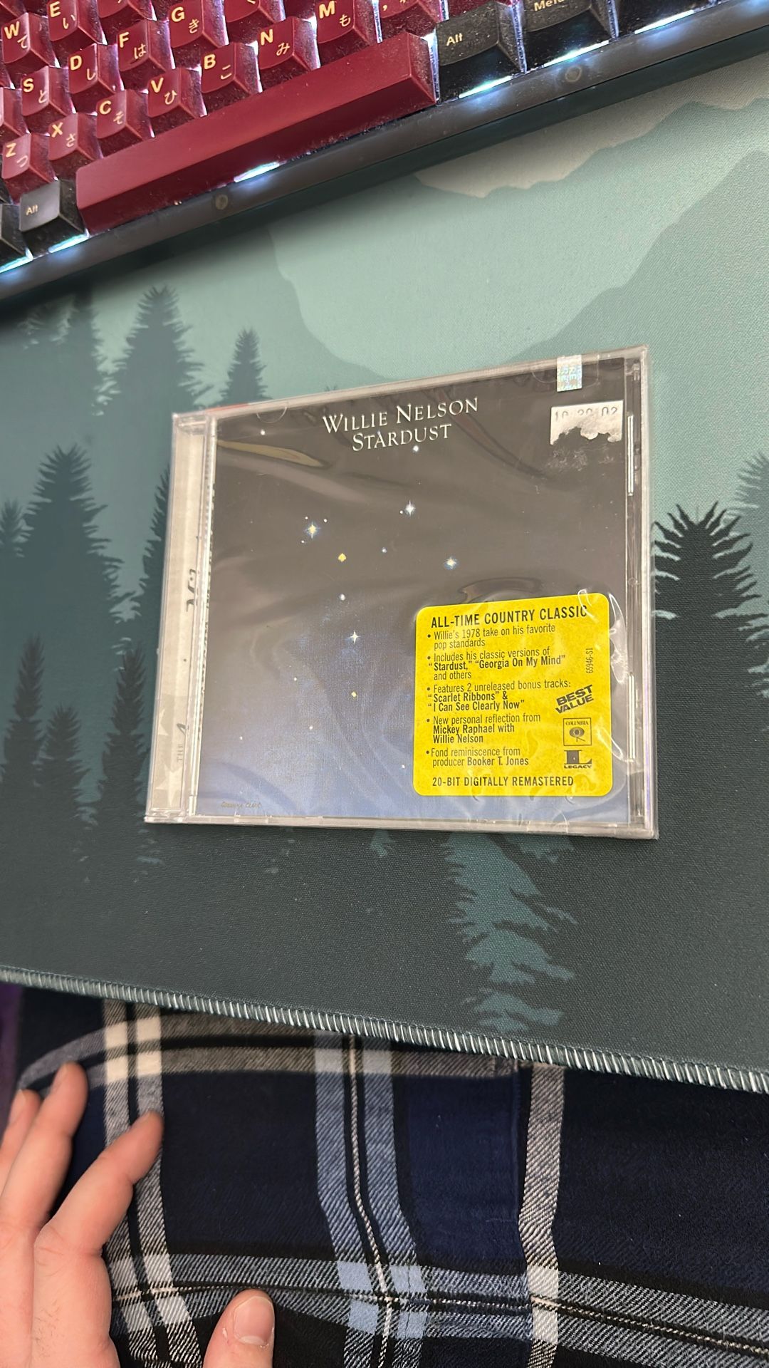 Willie Nelson Stardust Sealed CD