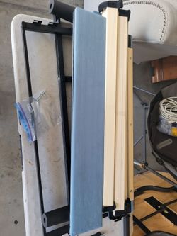Twin size bed frame with mattress