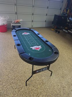 8 people poker table