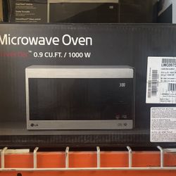 109 Dlls🍀 🍀LG  0.9 cu.ft. Stainless Steel  Countertop Microwave with Smart Inverter 🍀Brand New In Box 🍀MICROONDAS