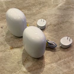 Google Nest Wifi Pro - Wi-Fi 6E Mesh System (2-Pack) - Snow White