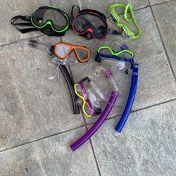 Speedo Dive And Goggles
