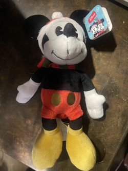 Mickey Mouse C-mas Plush 