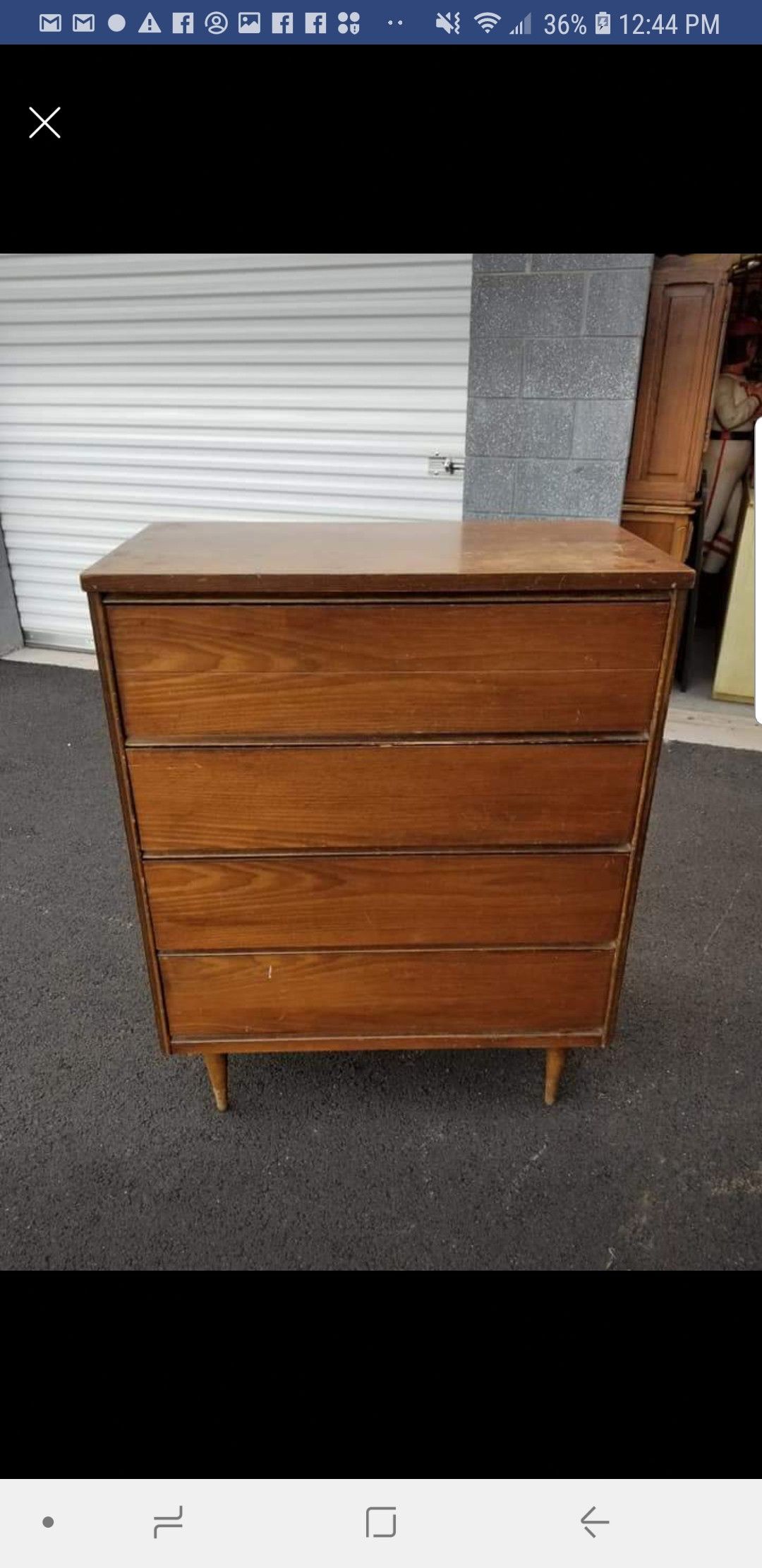 Mid century dresser, chest