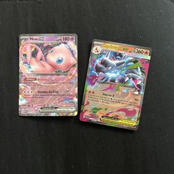 Mew & Charizard Ex 