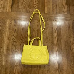 Telfar Medium Tote Bag Yellow 