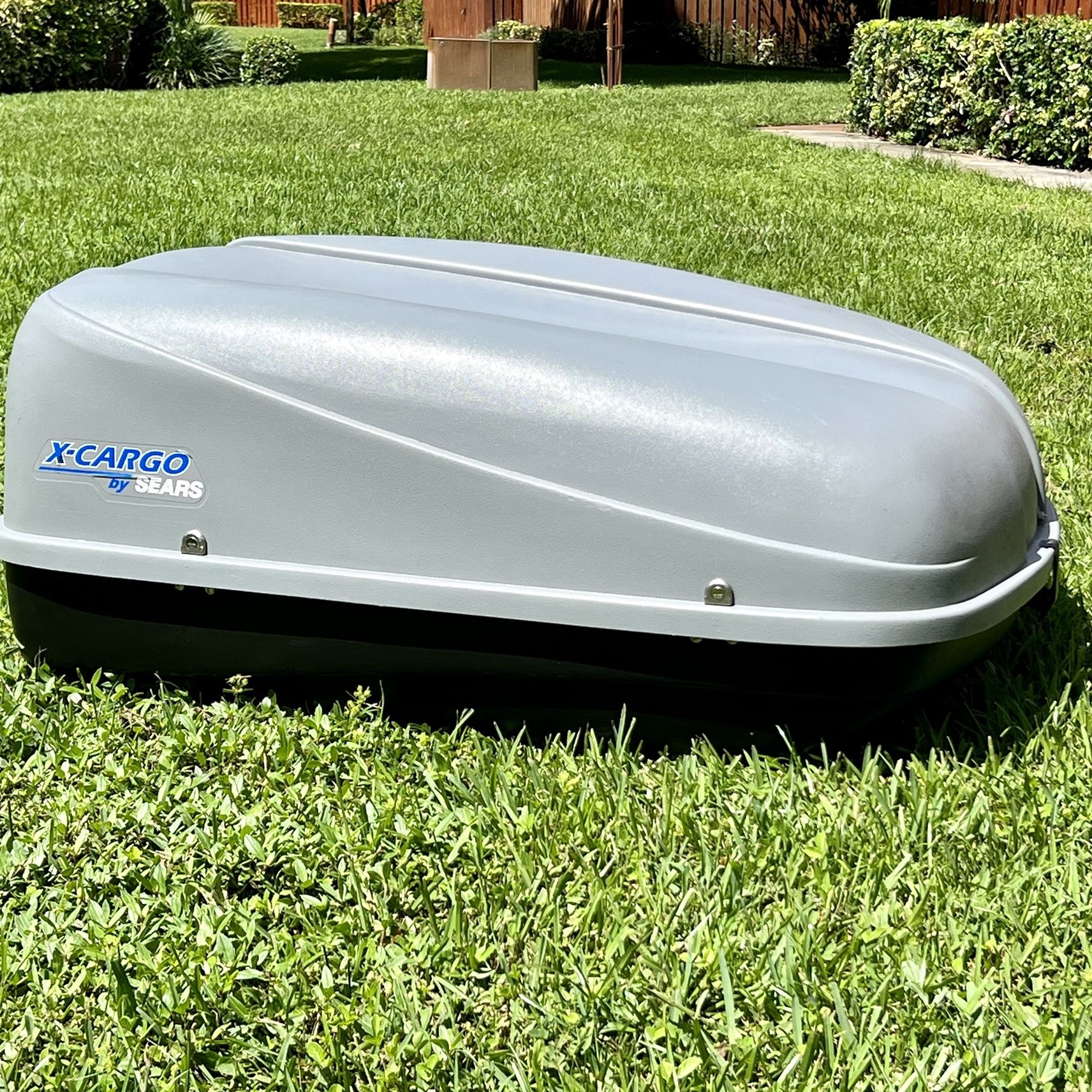 Sears X Cargo Car Roof Top Cargo Carrier Box Luggage Camping for Sale in Delray Beach FL OfferUp