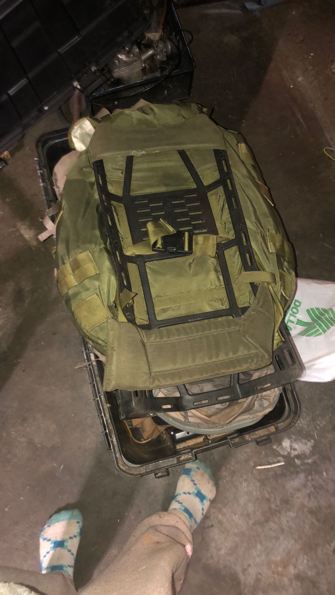 Large Nice Army Backpack