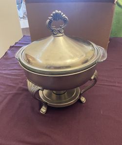 FB Rogers Cheffing Dish Pewter 