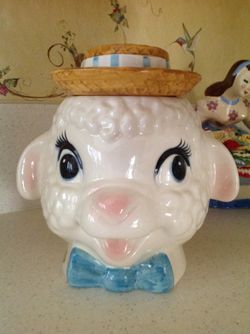 Vintage 1950's Cookie Jar