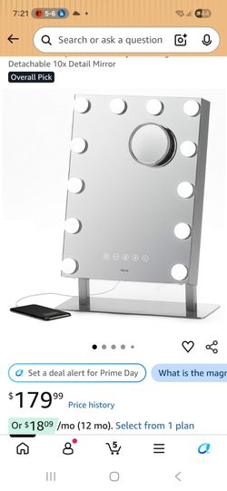 Mirror smart mirror Bluetooth capable