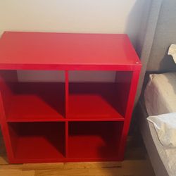 Ikea Kallax 2x2 Beautiful Glossy Red