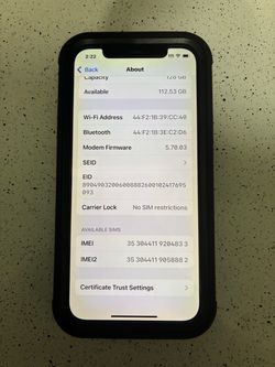 iPhone 12 128GB Unlocked — 78% Battery 🔓