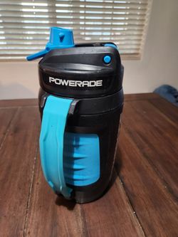 Powerade 64oz Pro Jug, 2L Water Jug Thermos Blue AutoSpout Lock Handle