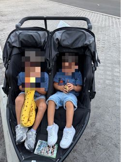 Bob double stroller