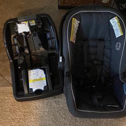 Graco Baby Carrier, Base And Click Connect Stroller