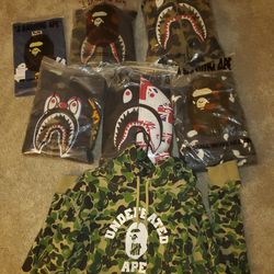 Bape Hoodies For Sale Or Trade.