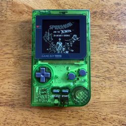 Game Boy Pocket Jungle Green IPS Screen