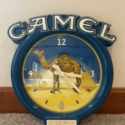 Vintage Camel Clock
