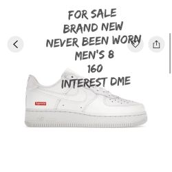 Nike Air Force 1 Low Supreme White