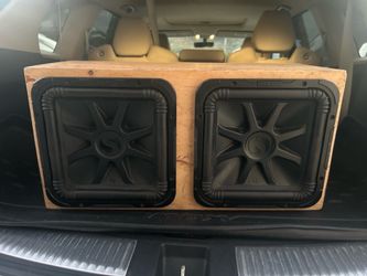 Kicker L7 Subwoofers and 1200 watt amp