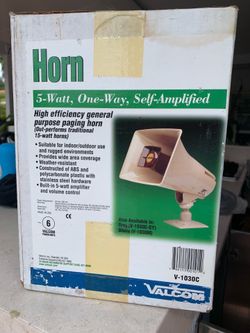 VALCOM One way horns
