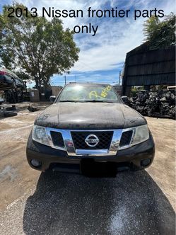 2013 Nissan frontier parts only
