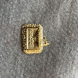 10k Real Gold Last Supper Pendant