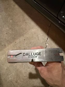 Dalluge 16oz titanium head wood handle hammer 125$!!!