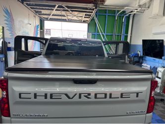 New Hard Trifold Cover 2007-2026 Chevy Silverado GMC Sierra 5.8ft  bed