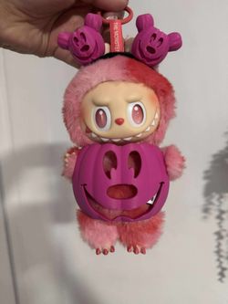 Halloween Pumpkin Costume For Labubu And Mickey Family