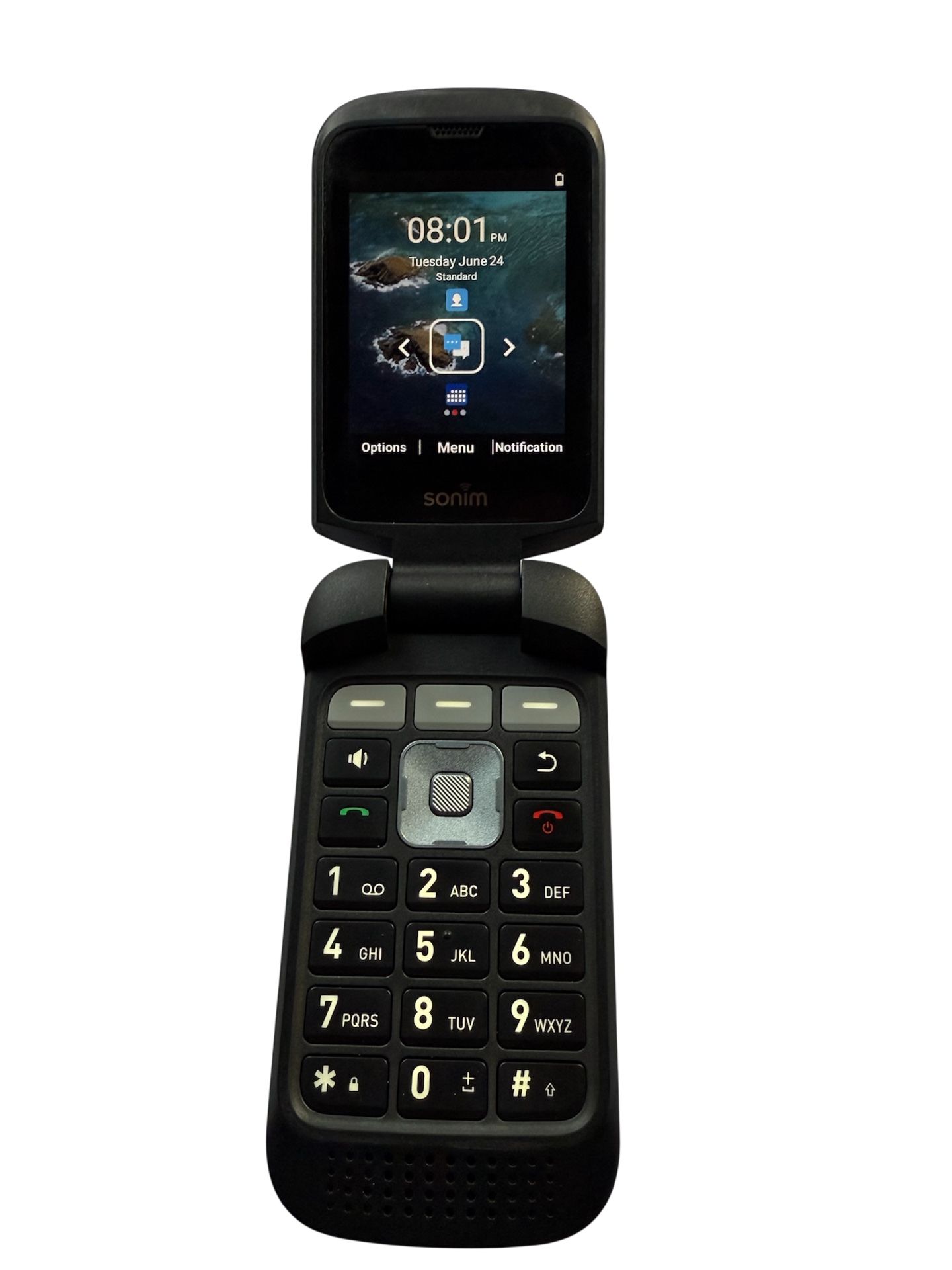 LIKE NEW-Unlocked! Sonim XP3 Plus XP3900 4G LTE Ultra Rugged Flip Phone 16GB