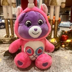 CAREBEAR - UNICORN WITH HOODIE - 12 INCH